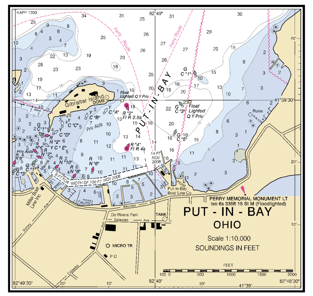 Put-in-Bay chart